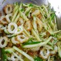 メンドッチ's cooksnap of when they made 海藻麺とちくわの梅肉入り中華サラダ♪.