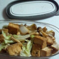 にゃすまろ's cooksnap of when they made 厚揚げとしめじの甘辛炒め☆.