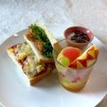 かっちゃん杉's cooksnap of when they made ミニトマトの代わりに＊りんご飾り切り.