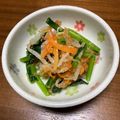 なおーズ☆キッチン's cooksnap of when they made ☆３色野菜のごま和え☆.
