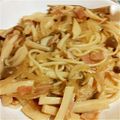 ♥♡maki♡♥'s cooksnap of when they made きのこの醤油バターパスタ.