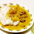 nakanakasu's cooksnap of when they made ジャガイモとチキン　タイのイエローカレー.