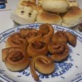 さや123's cooksnap of when they made シナモンロールパン.