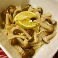 BiwacoJune's cooksnap of when they made レンジで超簡単♪きのこの酢の物.
