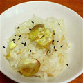 hiroppy212's cooksnap of when they made ほっくり♪秋の味覚♪栗ごはん.