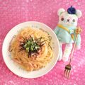 みなみんくっきんぐ's cooksnap of when they made 簡単めんたいクリームスパゲティ★.