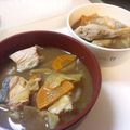 natsu1231's cooksnap of when they made 鮭アラで味噌汁！.