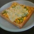 姉ぶた's cooksnap of when they made ねぎとコーンの味噌マヨトースト♪.
