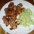 ミルみるっち's cooksnap of when they made きのこの甘辛豚肉巻き.