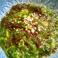 3びきのママン's cooksnap of when they made モロヘイヤと味付けもずくの簡単和え.
