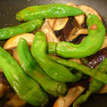 よめchan's cooksnap of when they made ナスとシシトウの甘辛炒め.