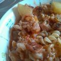 こうじょうちょ's cooksnap of when they made ミネストローネの残りで♪簡単リゾット★.