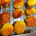 patepateco's cooksnap of when they made 絶品☆カリモチじゃがいもチーズボール.