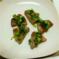 クロハナコ's cooksnap of when they made 栄養満点♪かつおの塩焼きゴマネギのせ☆.