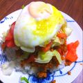 ニア之介's cooksnap of when they made 簡単♡タコライス.