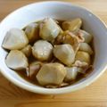 Nekozame's cooksnap of when they made 里芋とベーコンのバター煮.