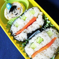 ソウくんママ's cooksnap of when they made 冷凍エビシューマイでキャラ弁おかず.