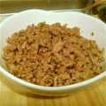 Aratany's cooksnap of when they made ●○簡単おいしい○豚ひきにくのそぼろ○●.