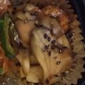 ponkey's cooksnap of when they made お弁当にどうぞ❤ 竹輪と舞茸のきんぴら風.