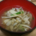 シャトレのちー's cooksnap of when they made ばあちゃんのとりごぼう汁♪.