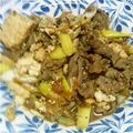 じぇしか・しゃな's cooksnap of when they made すき焼き風♪簡単肉豆腐.