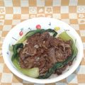 mayufuji's cooksnap of when they made 簡単カルビ丼もどき.