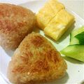 akmix☻'s cooksnap of when they made 簡単☆焼きおにぎり.