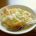pecomuu's cooksnap of when they made 簡単☆ダマにならないクリームパスタ.