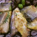 marilin36's cooksnap of when they made サンマのピカタ♪梅シソ風味.