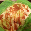 米俵米子's cooksnap of when they made ルクエでキャベツと挽き肉の和風重ね蒸し☆.
