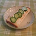 オレンジリング's cooksnap of when they made マヨきゅうりトースト.
