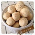 ueft's cooksnap of when they made はちみつ♡ボーロ.