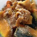 yukky19790515's cooksnap of when they made カボチャと豚肉の生姜ゴマ味噌煮.