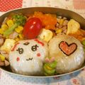 m@n@'s cooksnap of when they made キャラ弁 ♡プリキュア・キャンディー.