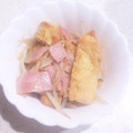 あやねこバス's cooksnap of when they made 簡単美味♡油あげとベーコンのもやし炒め.