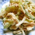 子らいおんママ's cooksnap of when they made 大根ときゅうりとツナのサラダ.