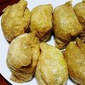 けいちょち's cooksnap of when they made ●揚げ玉がポイント！そばのおいなりさん●.