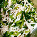 金時ちゃん's cooksnap of when they made 簡単♪ ササミとキュウリのごま油和え.