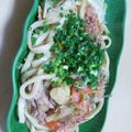 美ら＠'s cooksnap of when they made 我が家の焼きうどん.