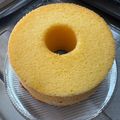 kinakko's cooksnap of when they made 材料3つただ混ぜるだけシフォンケーキ簡単.