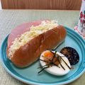 ビートルズ食堂's cooksnap of when they made ♥キャベツたっぷりのからしパン♥.