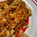 pisutatiyo's cooksnap of when they made 簡単　調味料2つ　わが家の人参しりしり.