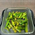 ◆どらしま◆'s cooksnap of when they made オクラの焼肉のタレ和え.