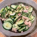 amaranthus's cooksnap of when they made きゅうりとツナのマヨネーズ和え.