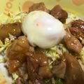 ちょのすけ's cooksnap of when they made 照り鶏キャベ盛温玉のっけ丼.