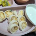 ちゃまま☆'s cooksnap of when they made 手づかみ離乳食♪きな粉バナナロールサンド.