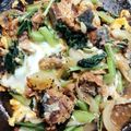 プルンバゴ's cooksnap of when they made パッとすぐ出来る！サバ缶と小松菜の卵炒め.