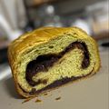 me517's cooksnap of when they made ホームベーカリーで♪簡単あんこの食パン☆.