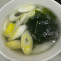 なーなちゃん's cooksnap of when they made 長ネギとワカメのスープ.