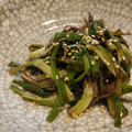 さよまさ's cooksnap of when they made セリの根のきんぴら.